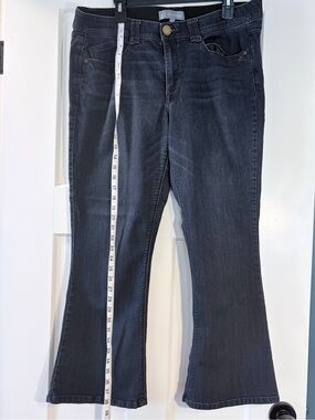 Wit & Wisdom Black Wash Flare Jeans